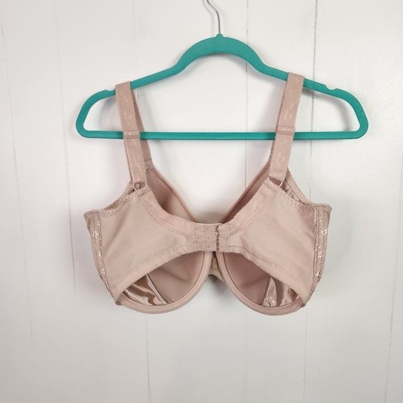 Elomi Charley Fawn Bandless Spacer Moulded Bra Lined Underwire Size 34L Nude - Picture 5 of 9